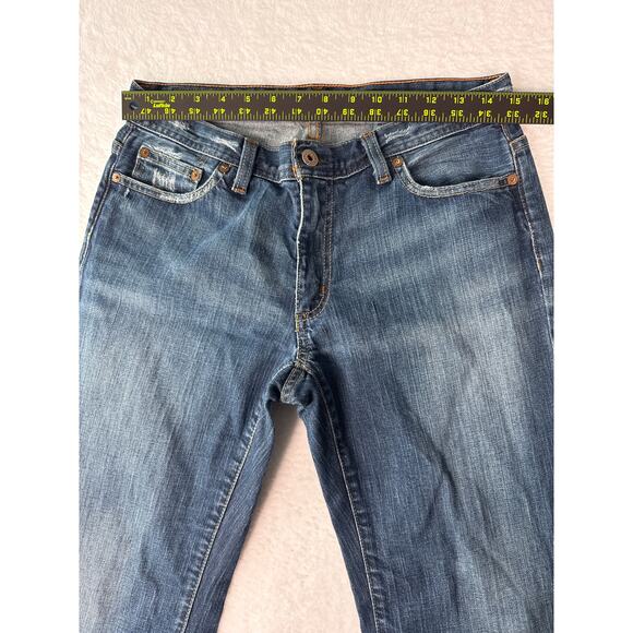 Polo Ralph Lauren Low Rise Stretch Kelly Jeans Women Size 8/30 Bootcut - Picture 4 of 9
